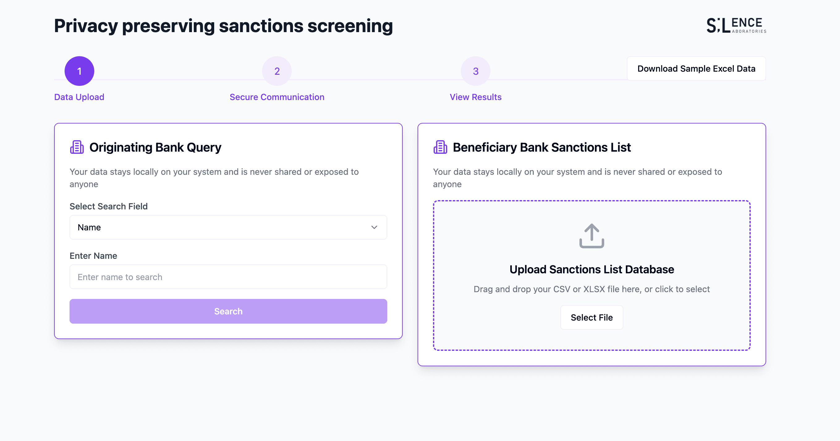 Sanctions screening